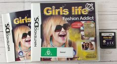 Girls Life: Fashion Addict for Nintendo DS/2DS/3DS Complete with Manual