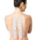 2 elettrodi spinali cuscinetti - terapia mal di schiena con TENS EMS dispositivo di alimentazione irritazione
