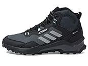 adidas Women's Terrex AX4 Mid Gore-Tex Sneaker, Black/Grey/Mint Ton, 10.5