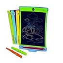 Boogie Board New Magic Sketch Reusable Kids’ Creativity Kit with Carry Case, Colorburst Pad, Stylus and Texture Tools, Double-Sided Templates for Drawing, Writing, Tracing, Ages 4+ (J3MS60003)