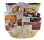 Gourmet Gift Basket - Chocolates, Truffles, Butter Rolls, Gingerbread, Munchies, Nuts and more