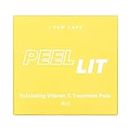 I DEW CARE Peel Lit Citric Acid Peel Pads | Exfoliating Vitamin C Treatment Pads with AHA and PHA | Chemical Peels for Face | Korean Skincare, Vegan, Cruelty-free, Gluten-free, Paraben-free