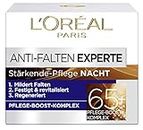 L'Oréal Paris Night Cream for the Face, Anti-Ageing Night Cream to Reduce Wrinkles, Vitamin B3 and Vitamin E, Strengthens and Revitalises the Skin, Anti-Wrinkle Expert, 1 x 50 ml