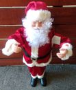 36" Tall Standing Singing Dancing Santa Claus He Sings Two Songs For 20 Seconds 