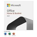 Microsoft Home & Student 2021 | One-Time purchase for 1 PC or MAC | Word, Excel, PowerPoint | Instand Download | Activation Required