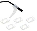 5Pair Clear Anti-slip Holder Silicone Ear Grip Hook Sunglasses Accessories Eyeglasses Legs Stand Support Sports Eyeglass Strap Holder Eyewear For Unisex Adult Child