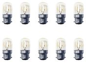 10 x Eveready 15W B22 / BC Pygmy Light Bulbs Dimmable Appliance Lamp S1053