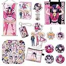 ShioewBy Oshi No Ko Hoshino Ai Anime merch set box includes Stickers Keychain Poster Canvas Tote Bag