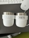 Tazas de espresso apilables YETI - Rambler 4 oz (118 ml) (paquete de 2) - blancas