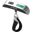 GeeRic Digital Luggage Scale, Suitcase Handheld Weight Scale, Max 50Kg/110Lb Portable Digital Hanging Baggage Scale for Travel
