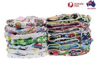 10 x Reusable Modern Cloth Nappies & Inserts All Size Diapers Print Bulk sales