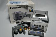 Sistema de consola GAMECUBE Q en caja Panasonic SL-GC 10 probado USADO EN JAPÓN