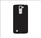 Case Creation TM Hard Back case Cover for LG K10, LG K 10 Dual Sim 4G LTE Color - Pitch Black
