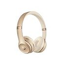 Beats Solo3 Wireless On-Ear Headphones - Apple W1 Headphone Chip, Class 1 Bluetooth, 40 Hours Of Listening Time, Built-in Microphone - Gold (Latest Model)