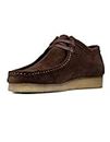 Clarks Originals Mens Wallabee Suede Dark Brown Shoes 9.5 UK