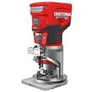 CRAFTSMAN V20 Router, Fixed Base, 7 Speeds, 16,000-30,000 RPM, Bare Tool Only (CMCW400B)