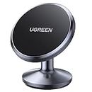 UGREEN Magnetic Car Phone Holder for Dashboard Universal Car Mount 360° Rotation Cradle Compatible with iPhone 15 Pro Max 14 13 12, Samsung Galaxy, Google Pixel, and More 4.0-7.0" phones Gray