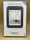 Barnes & Noble Nook Simple Touch 2GB Wi-Fi 6in eBook Reader Black NEW SEALED