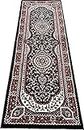 Indian Carpet and Arts Acrylic Carpets for Living Room Anti Skid for Bedroom Living Room Dining Room Kitchen Hall Persian Rugs Bedside Runner 2x6 Feet (60 x 180 Cm) Blue E