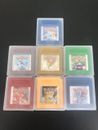 FR Pokemon Rouge Bleu Jaune Vert Argent Or Cristal Gameboy Game Boy Color GBA