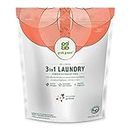 Grab Green 3-in-1 Laundry Detergents Gardenia Pre-Measured Concentrated Powder Pods 60 Loads (a)