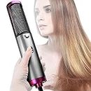 Concepta 1000 Watts Premium One Step Hair Dryer and Volumizer, Hot Air Brush, 4 in1 Styling Brush Styler, Negative Ion Hair Straightener Curler Brush for All Hairstyle, Silver