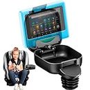 Integral Kids Console for Car Seat - Upgraded Car Organizer for Kids Adjustable Tablet Mount - Car Seat Cup Holder Console with Storage Container - Roadtrip Essentials for Kids - Standard Base