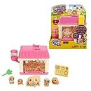 Little Live Pets - Mama Surprise Minis, Feed and nurture a Lil' Bunny Inside their Hutch so she can be a Mama, She has 2, 3, or 4 Babies with Surprise Accessories to Dress Up the Babies,
