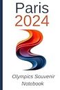Paris 2024 Olympics Souvenir Notebook: 120 page Ruled Journal
