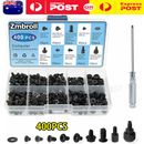 400Pcs Computer Screws Standoffs Kit SSD Screw for Universal Motherboard PC SYD