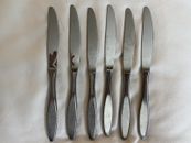 Lote de 6 cuchillos de acero inoxidable Easterling Rhineland