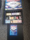 Monopoly The Mega Edition gioco da tavolo in buone condizioni contenuto completo imballato