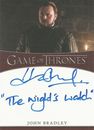 Game of Thrones komplette Serie - John Bradley ""Nachtwache"" Autogrammkarte