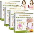 2024 New 4Box/40pcs Breast Enhancement Patch, Breast Enhancement Mask Firming Patch, NutroUp Ginger Bust Enhancement Patch, Natural Breast Nourishing Firming Patch for Breast Care