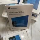 New Microsoft Windows 10 Professional 32/64-Bit Retail Box USB Drive Sealed