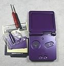 Gametown® New Full Housing Shell Pack Case Cover for GBA SP Gameboy Advance SP Purple