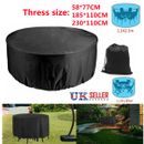 Large Round Furniture Cover Waterproof Outdoor Garden Patio Table Chair Set NEW