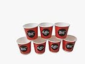 120 ML/4 oz [Pack of 150] Disposable Printed Paper Cups for Tea/Coffee/Espresso