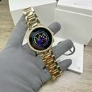 NEW✅ Michael Kors Gen 6 Camille Pave Gold Smartwatch Stainless Steel MKT5144