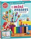 KLUTZ Make Your Own Mini Erasers Toy includes (8)colors of eraser clay^pencil^clay shaping tool^(2)sheets of papercraft displays