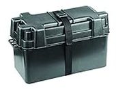 NuovaRade Battery Boxup to 120Ah Internal Dimensions ,Black,15.2" x 6.9" x 8.9" Deck Hardware