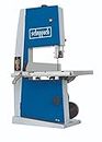 Scheppach 230v Bench Top Bandsaw, 3 Roller Precision Guiding, 100mm Cutting Height, 195mm Throat Capacity - Precision Cutting Power - 2 Year Warranty