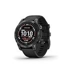 Garmin epix PRO Gen 2, 47mm Premium Multisport GPS Smartwatch, AMOLED Touch Screen, Advanced Health and Training Features, Built in Flashlight, Adventure Watch with up to 16 days battery life, Black