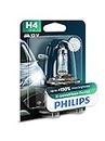 Philips Automotive H4 X-tremeVision Plus 12342XVPB1 Headlight Bulb for Car 12V 55/60W, P43t-38, Pack of 1 | Halogen | Silver/white