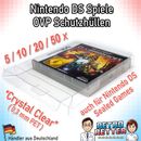 Nintendo DS #CrystalClear Spiele Schutzhüllen - OVP Game Box 0,3 mm Protector