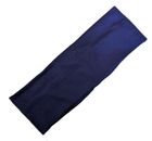 Fascia elastica 7 cm blu navy sportiva danza palestra allenamento trucco fascia per capelli RM24