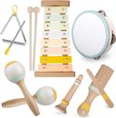 Musikinstrumente Kleinkind Holzschlagzeug Spielzeug Montessori Baby Musikspielzeug