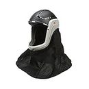 3M M-400 Series Versaflo Respiratory Helmet Assembly M-407, with Premium Visor and Flame Resistant Shroud
