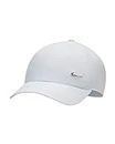 Nike 943092-043 U NSW DF H86 Metal Swoosh Cap Hat Unisex Adult Pure Platinum/Metallic Silver 1SIZE