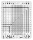 Creative Grids Stripology Squared Ruler CGRGE2